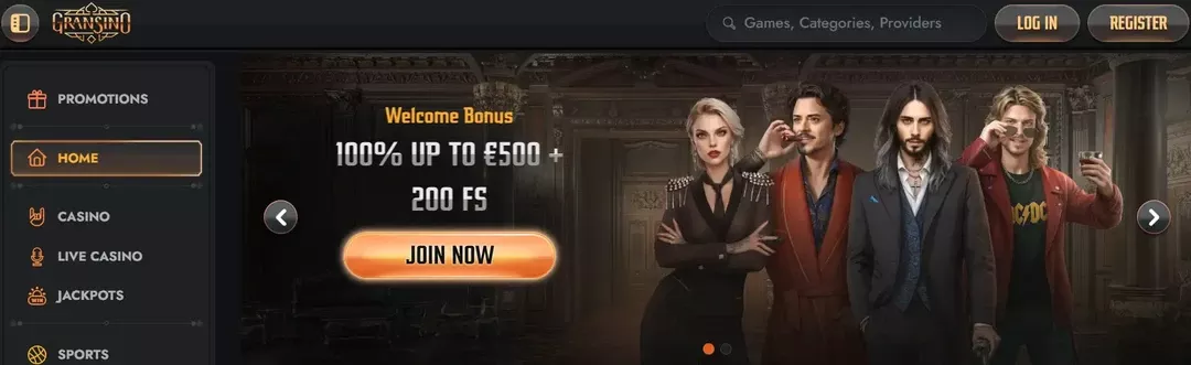 Gransino promo kód
