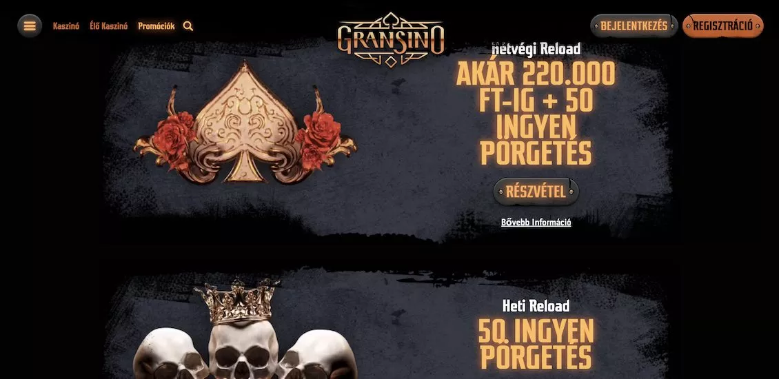 Gransino promo kód