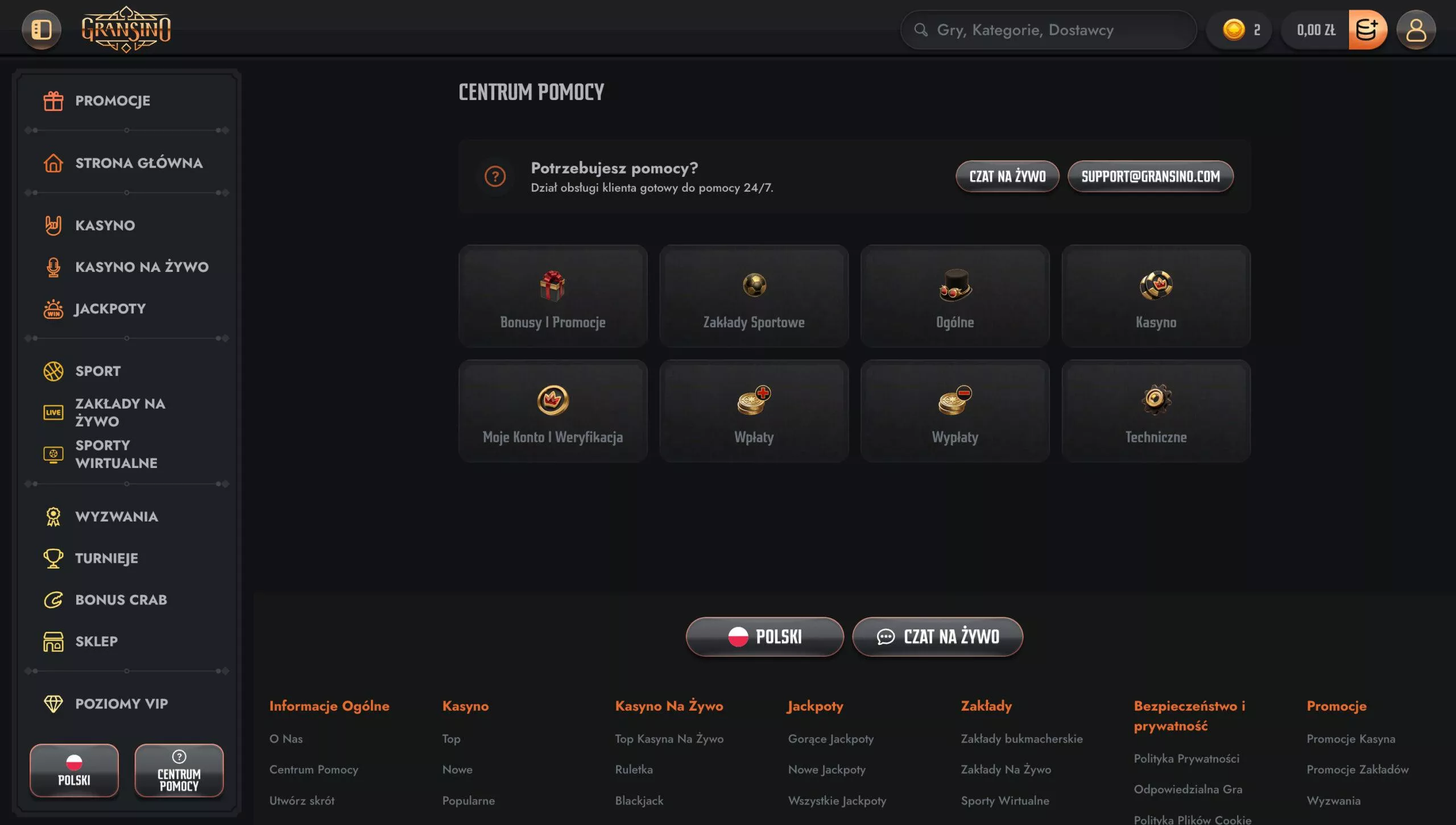 Kod promocyjny Gransino