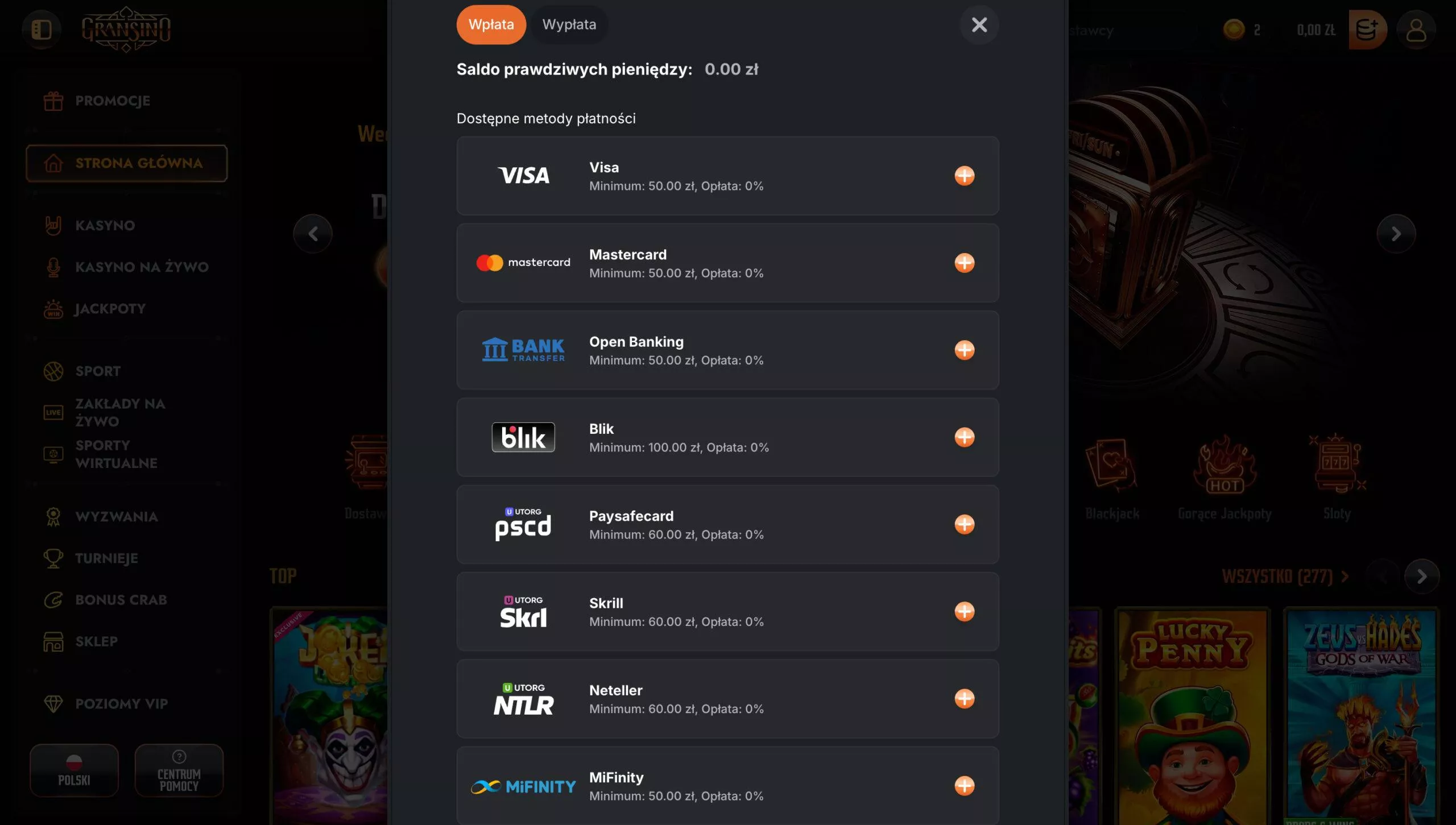 Gransino pieteikšanās